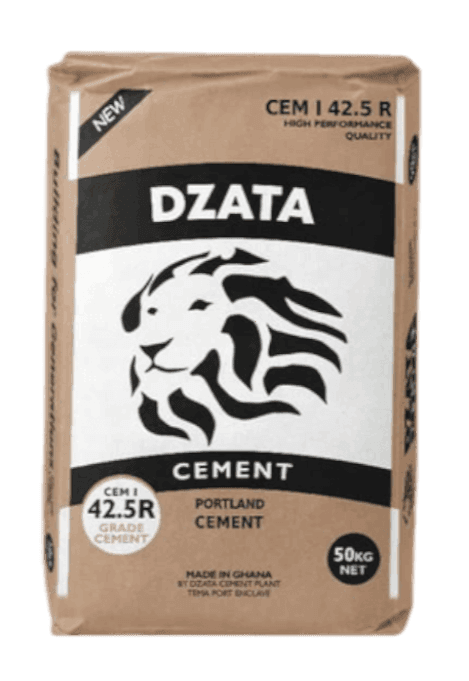 Dzata CEM I 42.5 R - High quality construction material available for delivery across Ghana