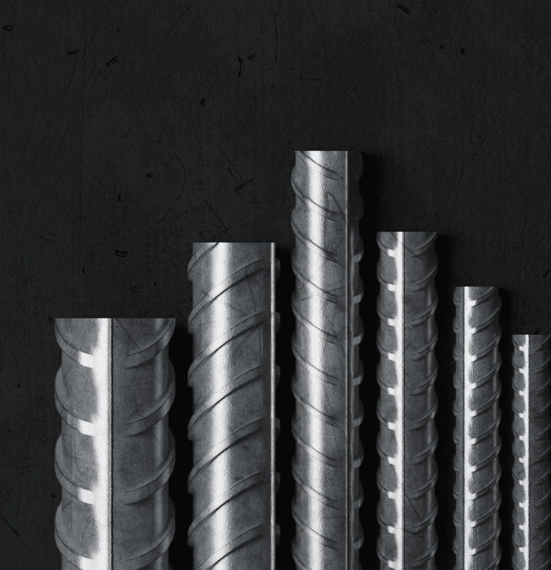 Star Steel Ghana Iron Rods (10mm x 12m) - High quality construction material available for delivery across Ghana