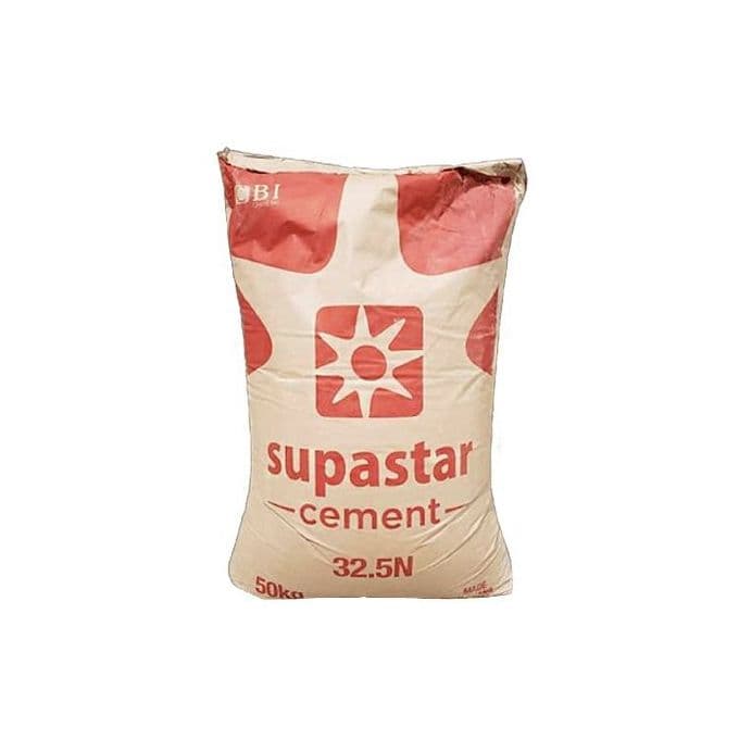 Supa Star CEM II.B-L 32.5N - High quality construction material available for delivery across Ghana